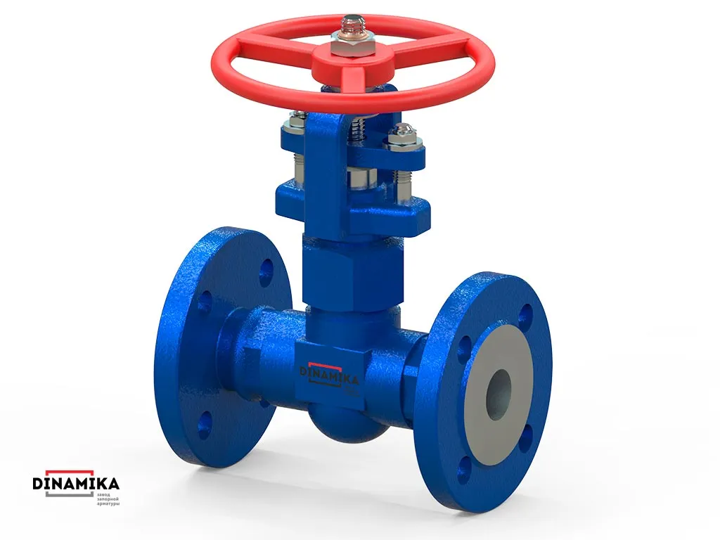 Клиновая задвижка 31лс77нж Ду32 Ру250 фланцевый - фото